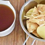 新じゃがとひき肉のおいしい煮物作り方1写真