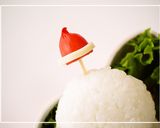 クリスマスに♪雪だるまちゃん＊キャラ弁作り方6写真