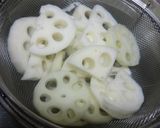 蓮根のピクルスにチーズのおつまみ作り方1写真