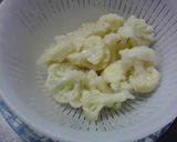 離乳食初期～　カリフラワーのペースト作り方1写真
