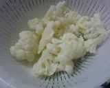 離乳食初期～　カリフラワーのペースト作り方2写真