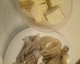 母の味❤イカto焼とうふto麩の煮物作り方1写真