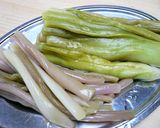 【農家のレシピ】ずいきの煮物と酢の物作り方3写真