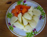 レンジで簡単★蒸し鶏の和風ホワイトソース作り方3写真