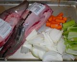 牛タンの赤ワイン煮作り方1写真