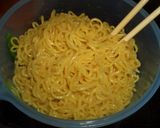 卵がからんだ＊冷しインスタントラーメン!作り方1写真