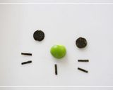 簡単♪白ねこちゃん＊キャラ弁作り方2写真