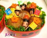 ☆赤白帽子☆運動会弁当作り方6写真