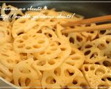 お弁当おかず☆蓮根のオイスター金平作り方3写真