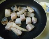 塩サバのカレークリームパスタ作り方6写真