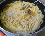 塩サバのカレークリームパスタ作り方9写真