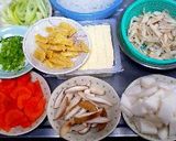 秘密の？ぷっくりふんわりさんまのすり身汁作り方1写真