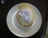 ホットケーキ☆水切りヨーグルトサンド作り方5写真