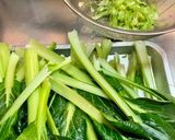 小松菜を美味しく食べるための筋とり作り方1写真