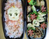 簡単キャラ弁☆キューピーちゃん♪作り方3写真