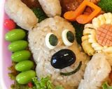 キャラ弁　めいけんチーズ作り方2写真