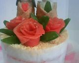バレンタインや　お祝いに　お寿司ケーキ作り方9写真