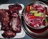 牛タンの赤ワイン煮作り方5写真