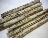 里芋と牛肉の味噌味煮作り方3写真