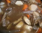 里芋と牛肉の味噌味煮作り方9写真
