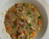 レンジさっぱりクリーミー梅味噌炒飯弁当作り方5写真