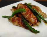 ＊スナップエンドウの豚肉巻き醤油麹焼き＊作り方5写真