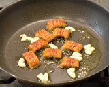 *鰻とアボカドの和風パスタ～山椒風味*作り方4写真