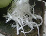 肉味噌と油揚げのクレープ巻き作り方5写真