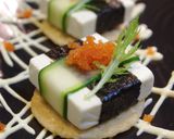 クリームチーズの和風カナッペ☆作り方9写真