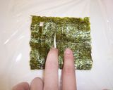 食べやすい！離乳食にも！子供用海苔巻きおにぎり☆作り方3写真