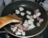 かぼちゃとキノコのほっこりグラタン作り方4写真