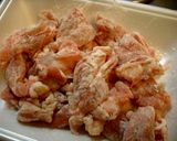 チキンの青じそ風味なめこみぞれ煮☆作り方1写真