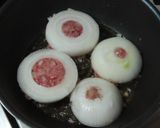 新玉ねぎのハーブの香り漂う肉詰め作り方10写真