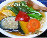 【農家のレシピ】夏野菜の揚げびたし作り方6写真