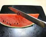 【農家の知恵袋】おいしいスイカの切り方作り方3写真