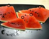 【農家の知恵袋】おいしいスイカの切り方作り方6写真