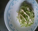 肉味噌風月見ライスバーガー作り方4写真