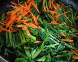 大根菜とにんじんとじゃこの炒め物作り方3写真