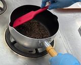 森永乳業提供レシピ「ほうじ茶ラテ」作り方1写真