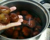 甘い☆栗の渋皮煮~鬼皮剥きのコツ作り方1写真