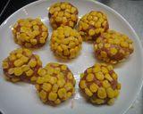 肉だんごの☆コーン蒸し☆作り方5写真