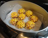 肉だんごの☆コーン蒸し☆作り方6写真