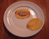 実験君1　ポテトチップスなのに餃子作り方2写真