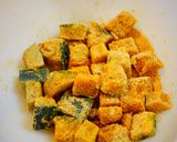 ✿かぼちゃの胡麻きな粉和え✿作り方3写真