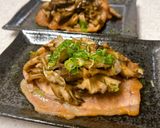 豚ロース肉の味噌漬け焼き♪舞茸のせ作り方4写真