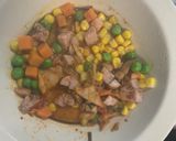 全てレンジキムチごまドレ味オムライス弁当作り方3写真