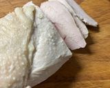 しっとり茹で鶏胸肉作り方5写真