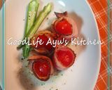 くるくるTOMATOベーコン巻き作り方3写真