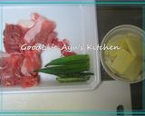 スマートチーズとオクラのくるくる肉巻き作り方1写真