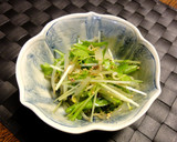 もやしとほうれん草の酒盗和え作り方5写真